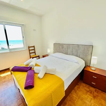 公寓 Paraiso - Beachfront - Private Parking 波尔蒂芒