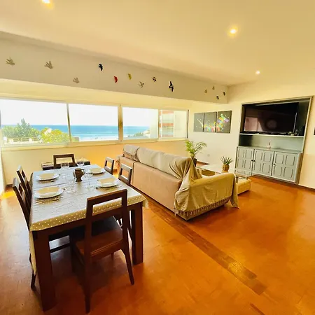 公寓 Paraiso - Beachfront - Private Parking 波尔蒂芒